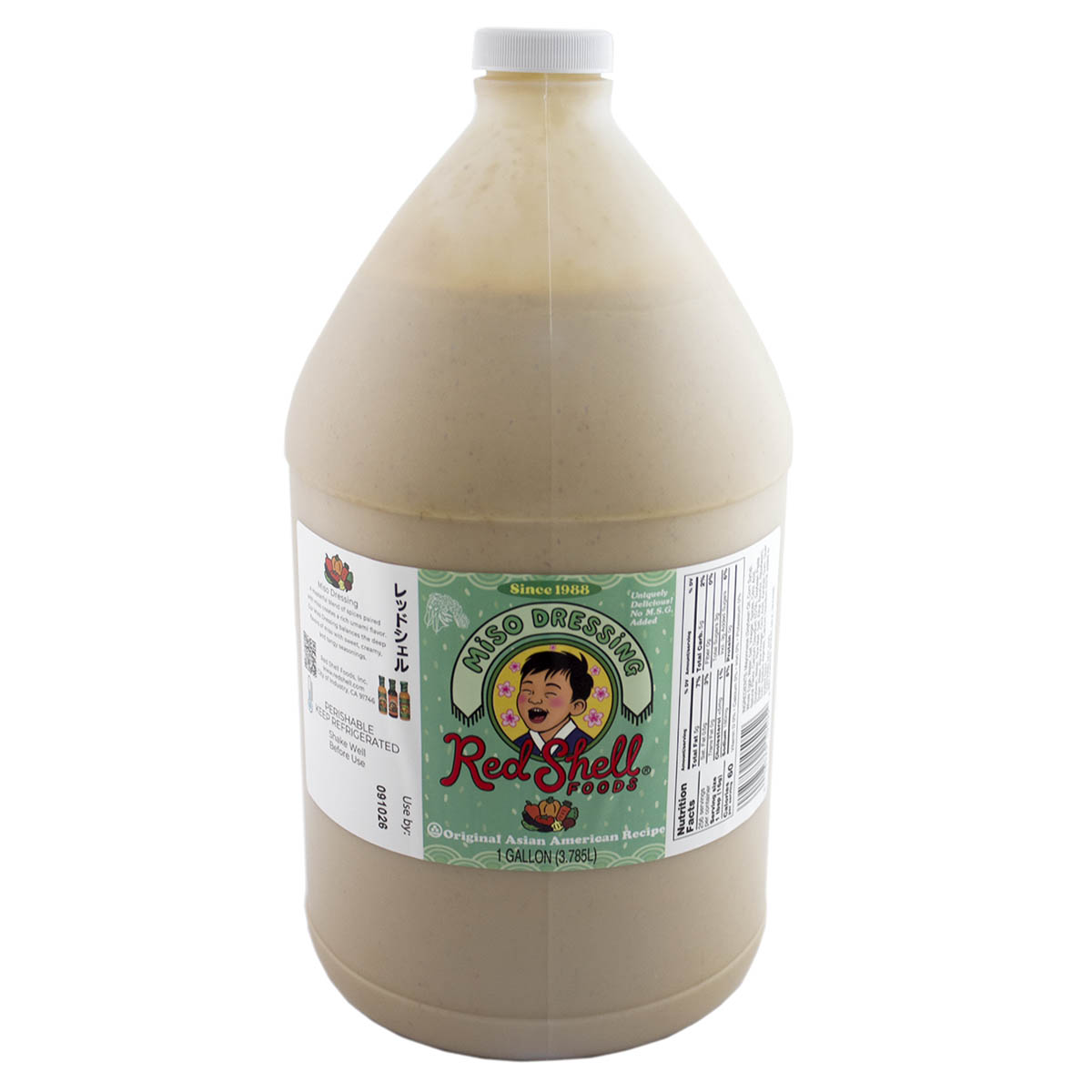 Miso Dressing, Red Shell