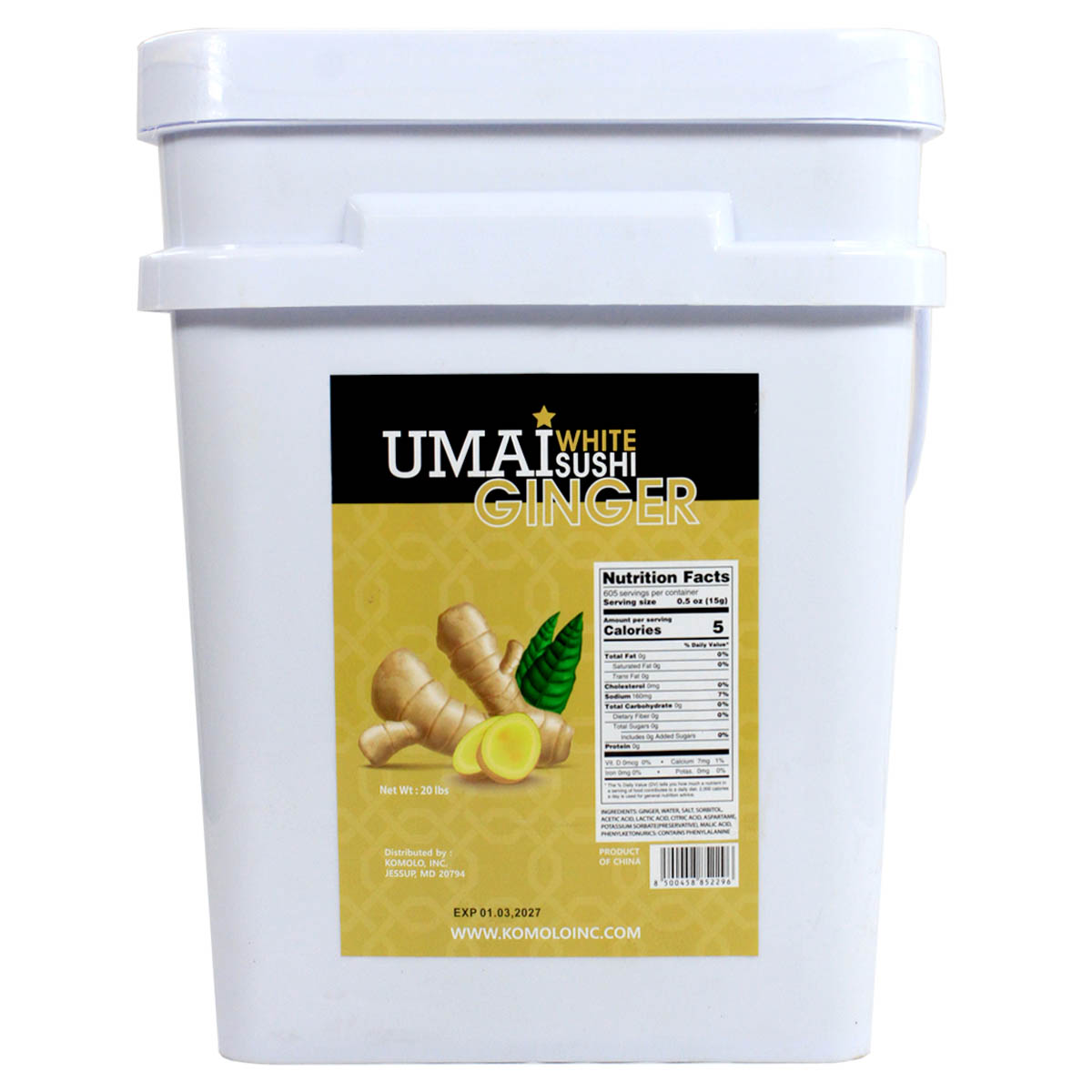 Umai Sushi Ginger White Premium