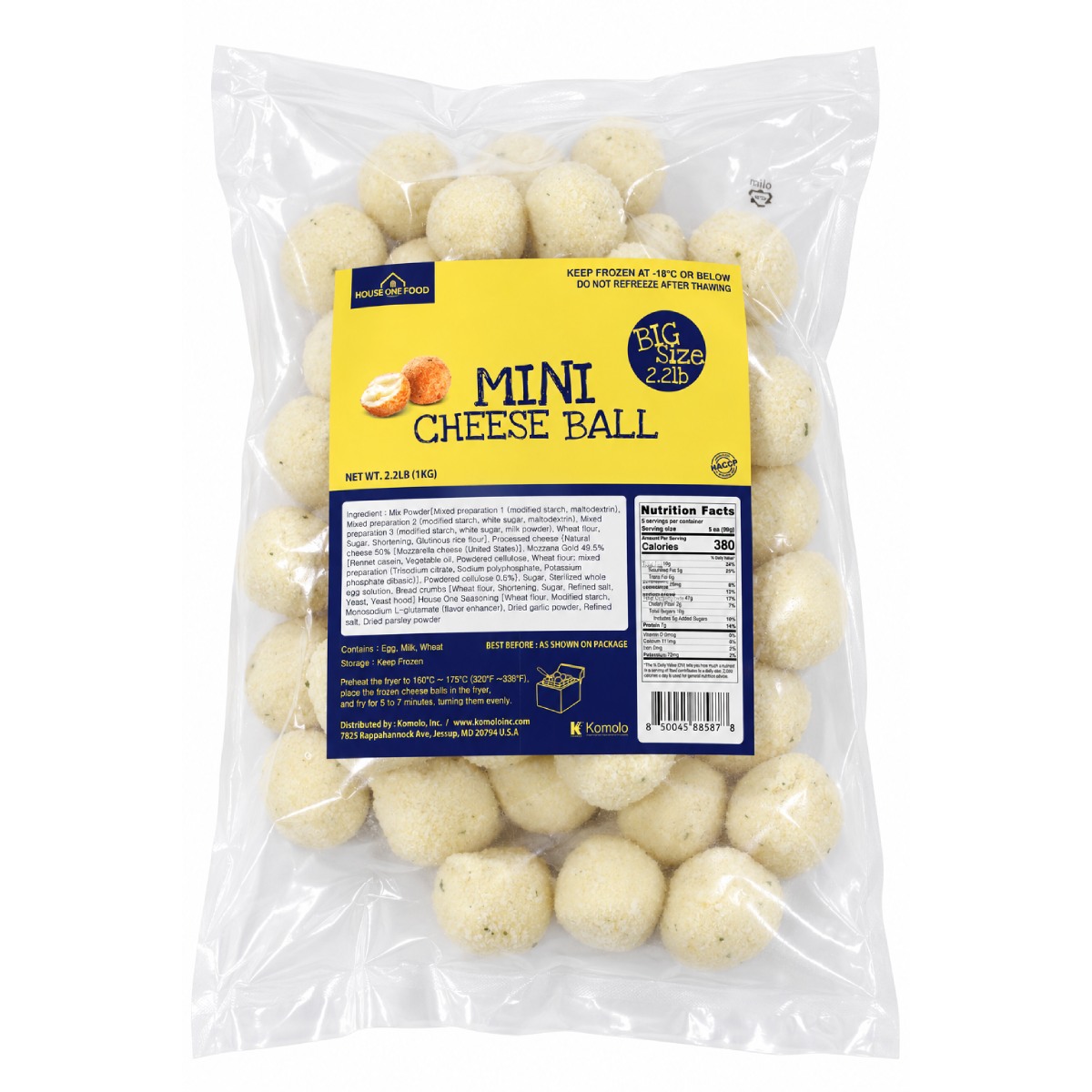 House One Food Deli Chees Ball Bulk