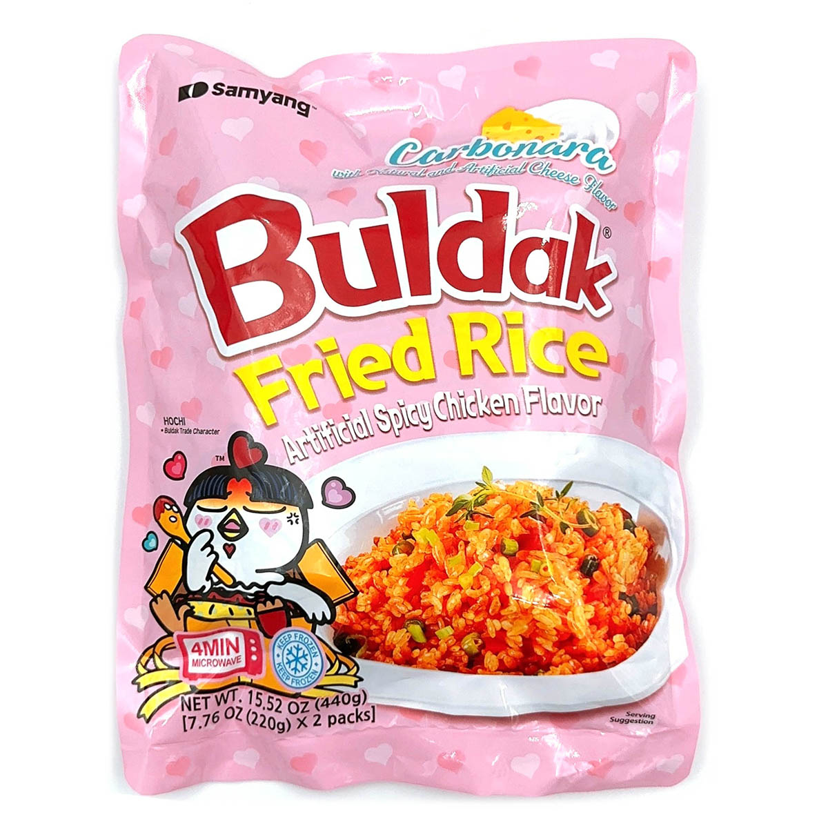 Samyang Buldak Fried Rice (Carbonara)