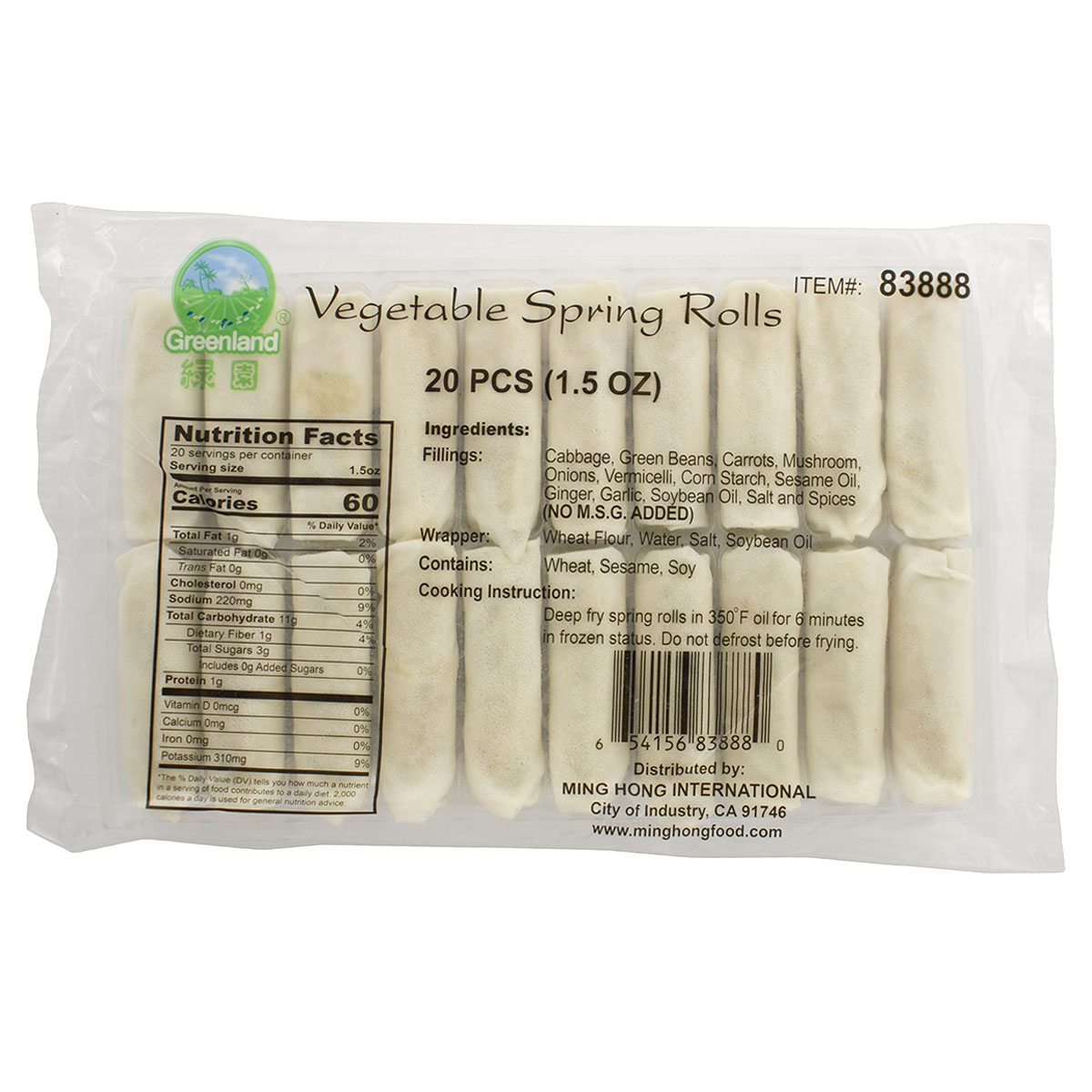 Vegetable Spring Rolls