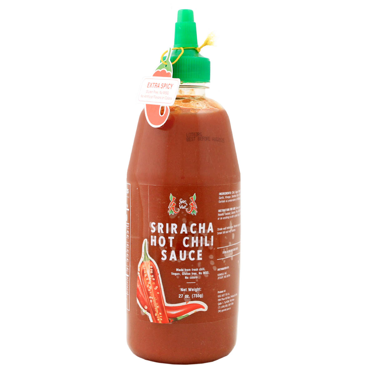 Goc Viet Sriracha Chili Sauce Large