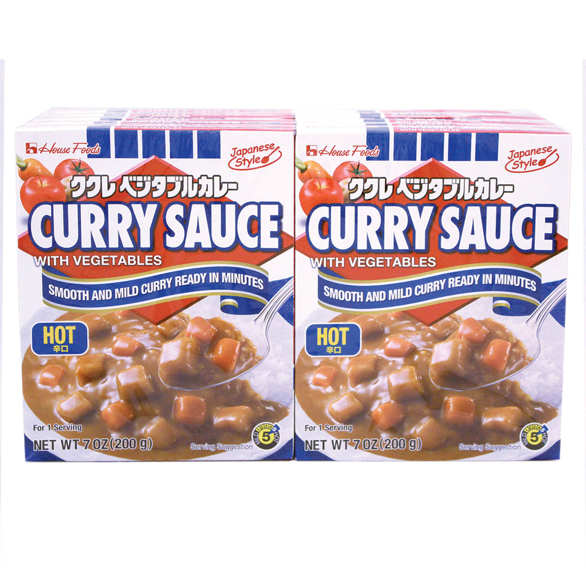House Foods Curry Sauce with Vegetable Hot